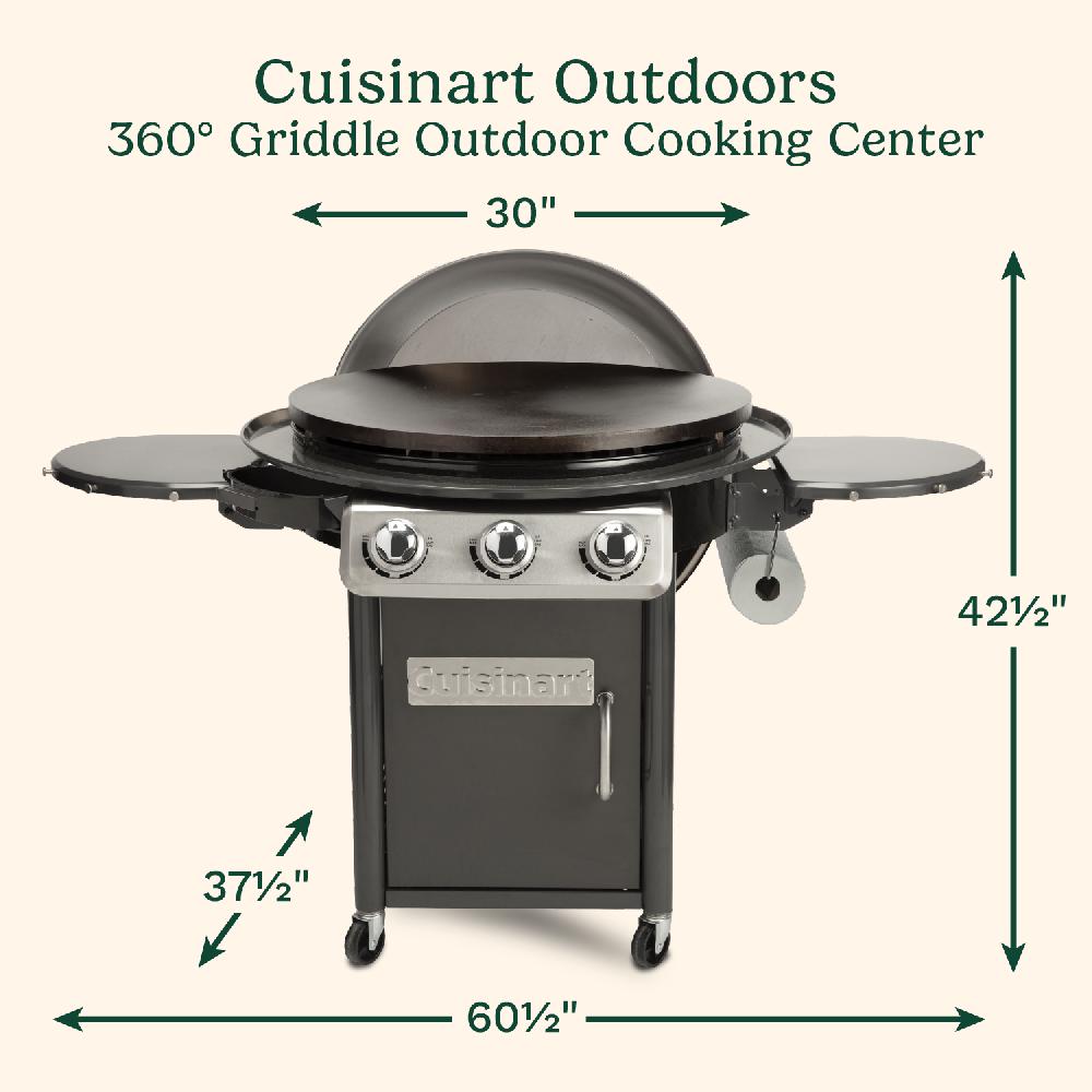 Cuisinart 360 XL Griddle Outdoor Cooking Station CGG-999