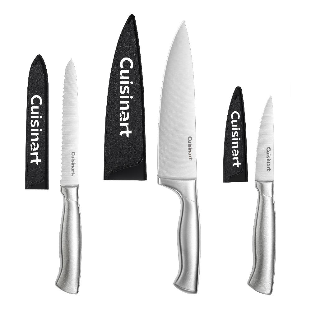 cuisinart 3pc Stainless Steel Knife Set C77SS-3PCSPK
