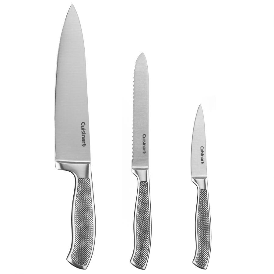 cuisinart 3pc Stainless Steel Knife Set - Graphix Collection C77SS-3P