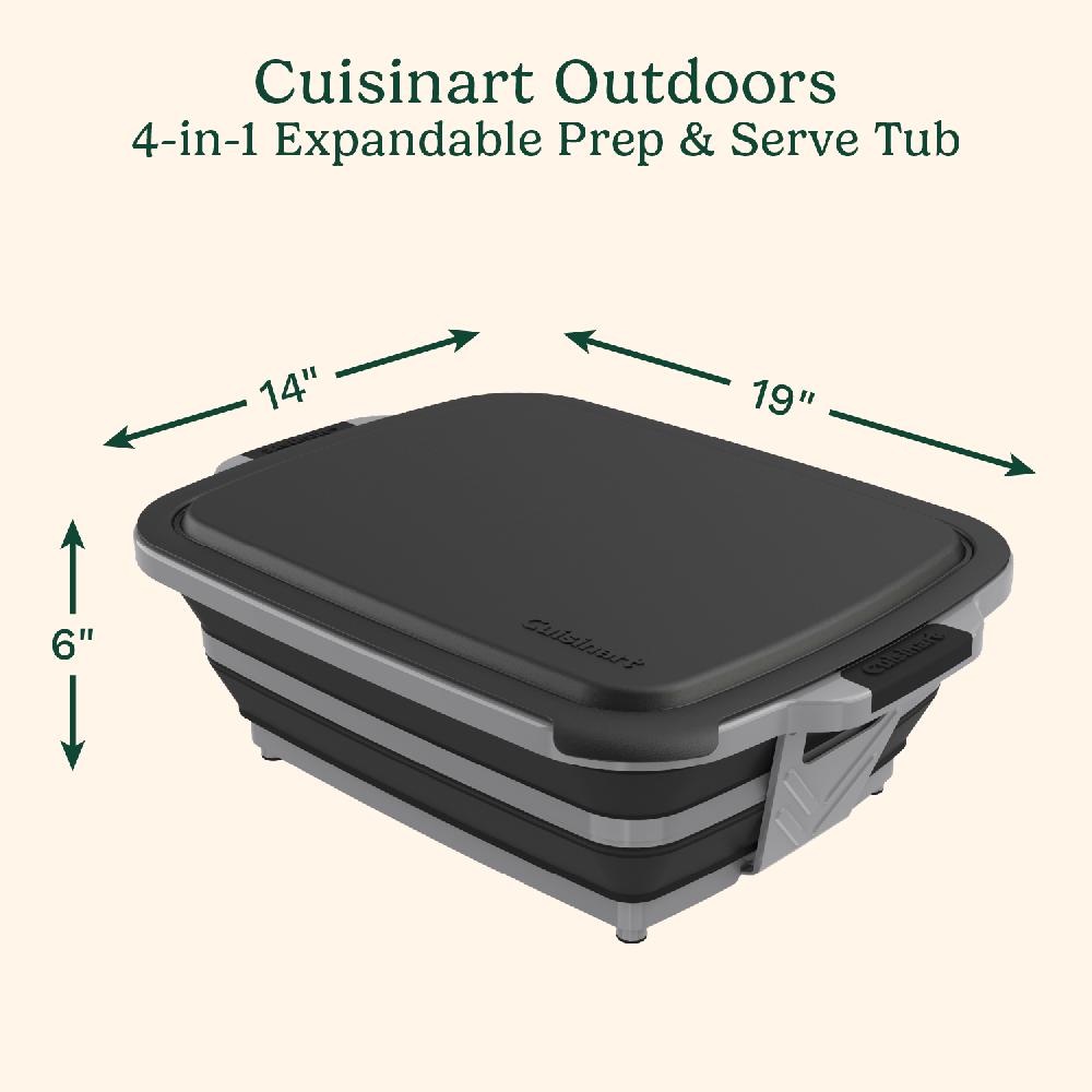 Cuisinart 4-in-1 Expandable Prep & Serve Tub CMT-1306Z
