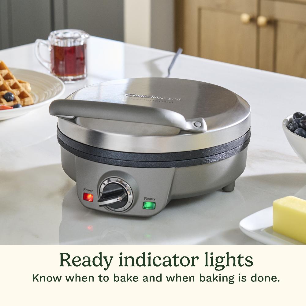 Cuisinart 4 Slice Belgian Waffle Maker - Round WAF-200NAS