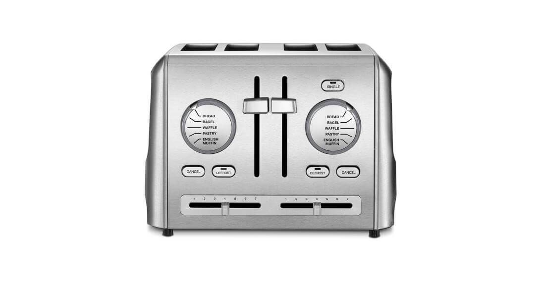 cuisinart 4 Slice Custom Select Toaster CPT-640P1 Stainless Steel P1