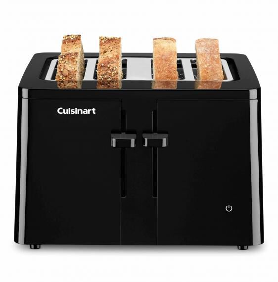 Cuisinart 4 Slice Touchscreen Toaster CPT-T40P1 Black P1