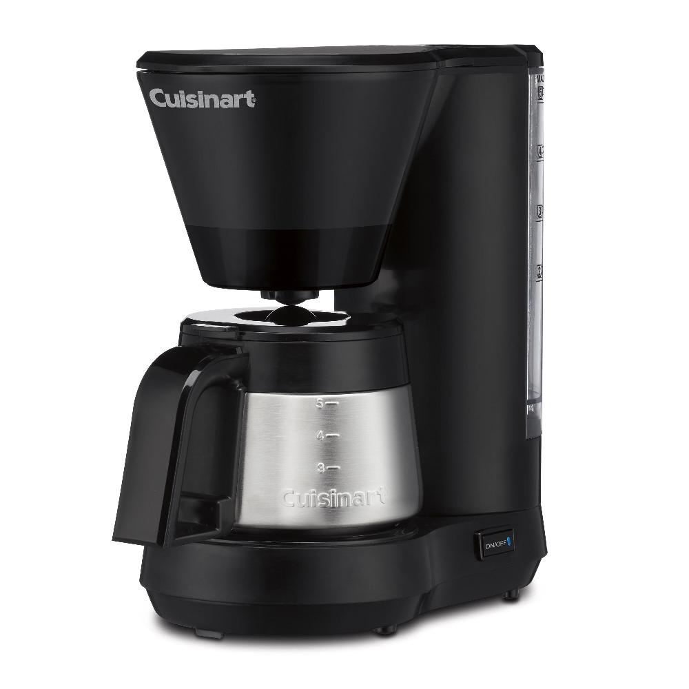 Cuisinart 5-Cup Coffeemaker With Stainless Steel Carafe DCC-5570NAS