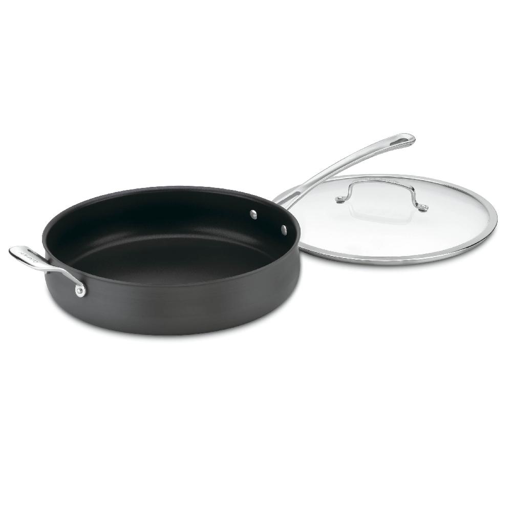 cuisinart 5 Quart Sauté Pan with Helper Handle & Cover 6433C-30H