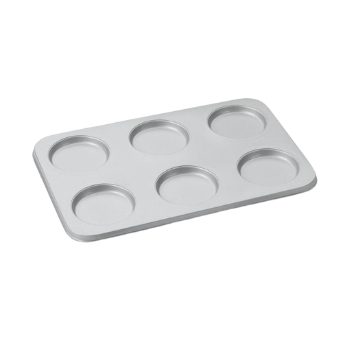 cuisinart 6 Cup Muffin Top Pan AMB-6MTP Stainless Steel