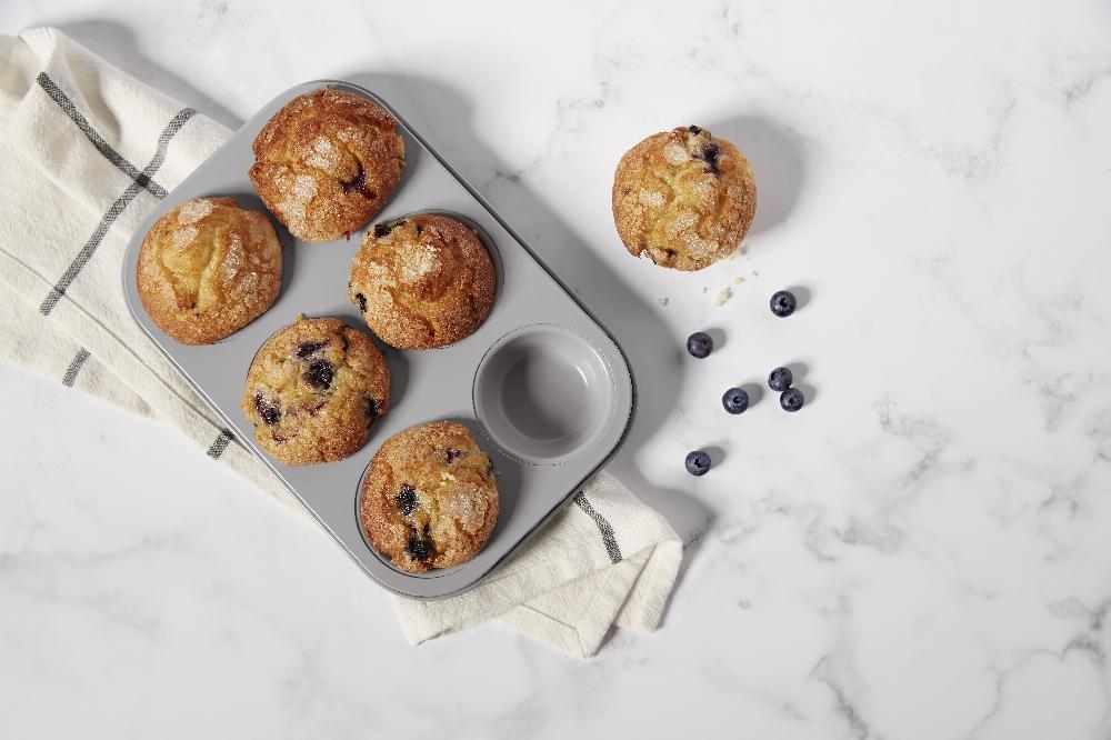 Cuisinart 6-Pc Culinary Collection Ceramic Nonstick Bakeware Set - Gorgeous Gray CCMB-6GG