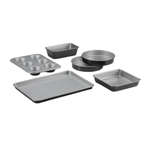 cuisinart 6 Piece Bakeware Set AMB-6 Stainless Steel