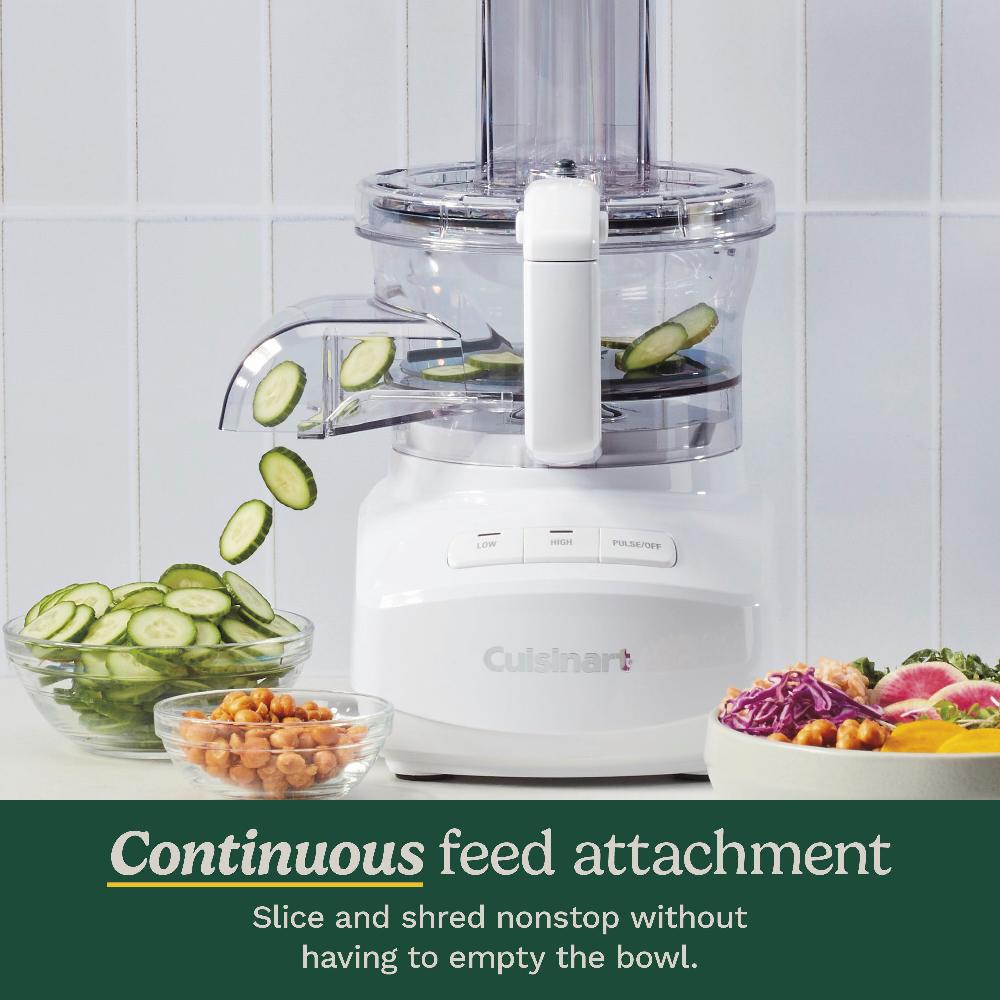 Cuisinart 9-Cup Continuous Feed Food Processor FP-9CF White