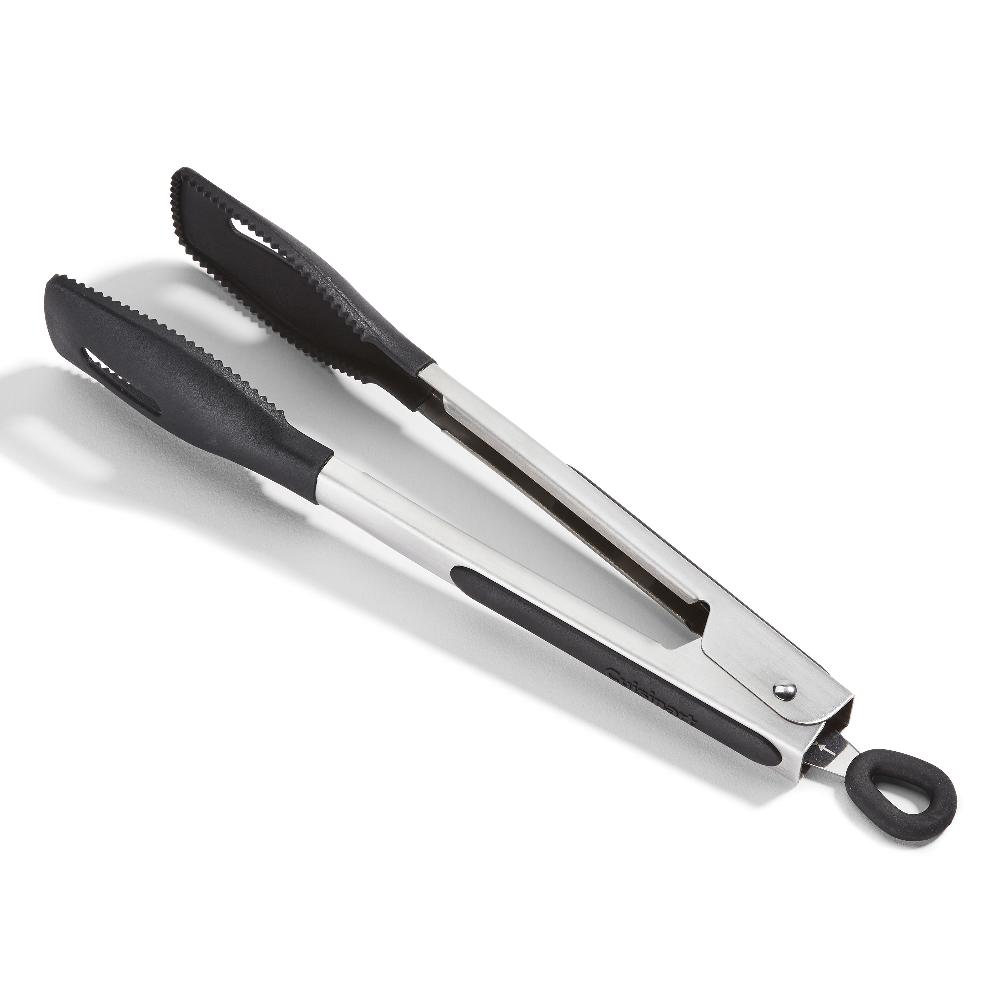 cuisinart 9" Squared Head Silicone Tongs CTG-00-9FSTN