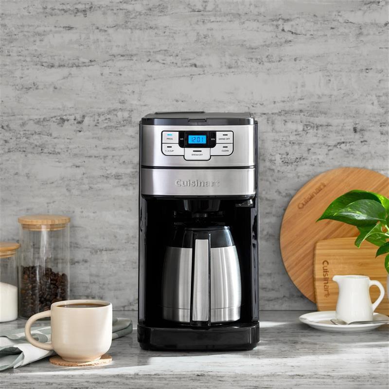 Cuisinart Automatic Grind & Brew 10 Cup Coffeemaker DGB-450NAS