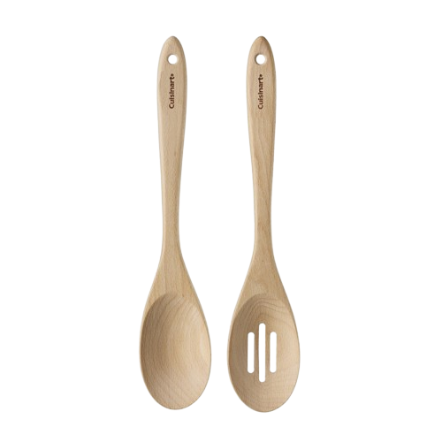 cuisinart Beechwood 2pc Spoon Set (Solid and Slotted) CTG-BEW-2SP