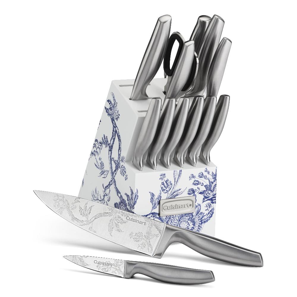 Cuisinart Caskata ™ 15 Piece German Stainless Steel Knife Block Set C77SS-15PKCA