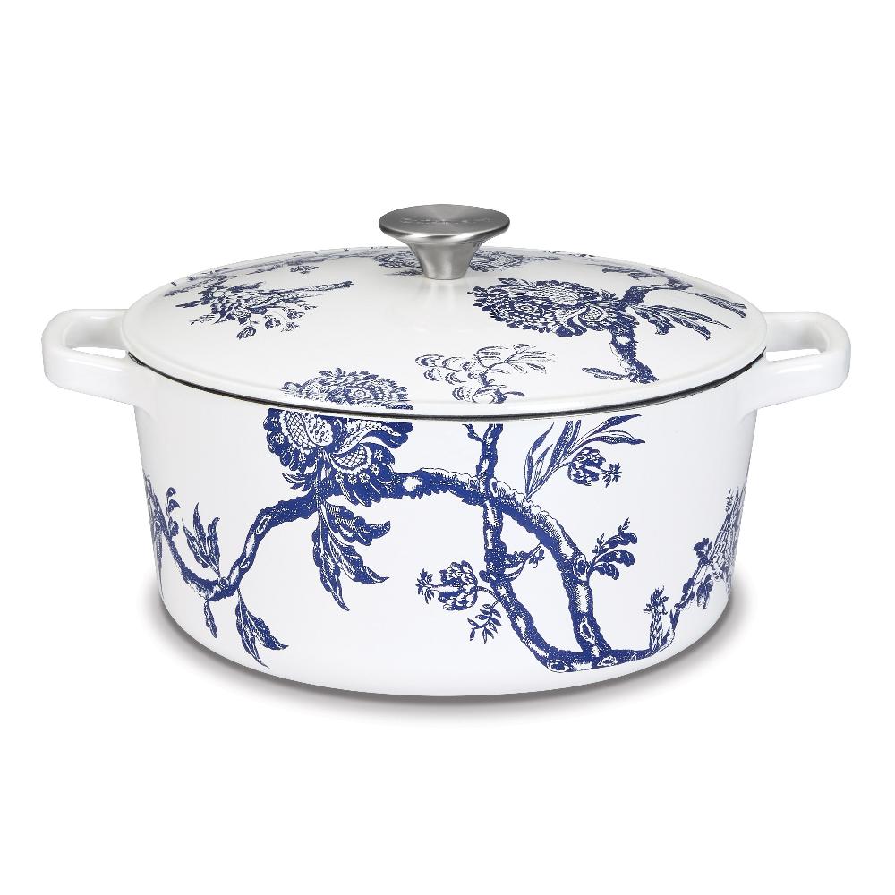 cuisinart Caskata ™ 5 Qt. Round Covered Casserole - Floral Landscape CI650-25CKA