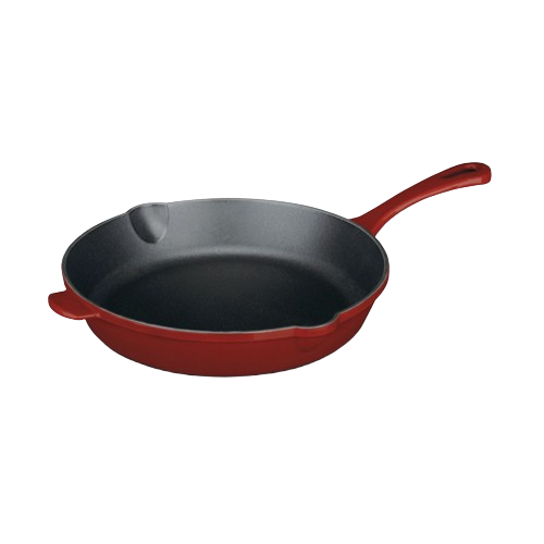 cuisinart Chef’s Classic ™ Enameled Cast Iron Cookware 10" Skillet CI22-24CR Red