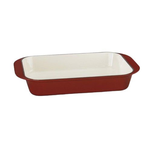 cuisinart Chef’s Classic ™ Enameled Cast Iron Cookware 14" Roasting/Lasagna Pan CI1136-24CR Red