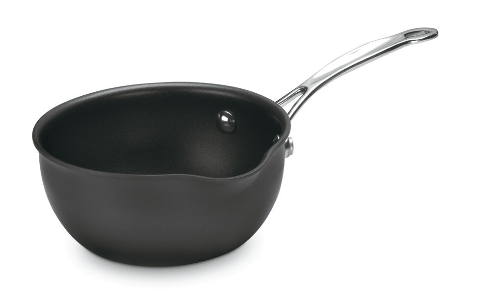 cuisinart Chef's Classic ™ Nonstick Hard Anodized 1 Qt. Ceramic Nonstick Saucepan with Cover 635C-16OP