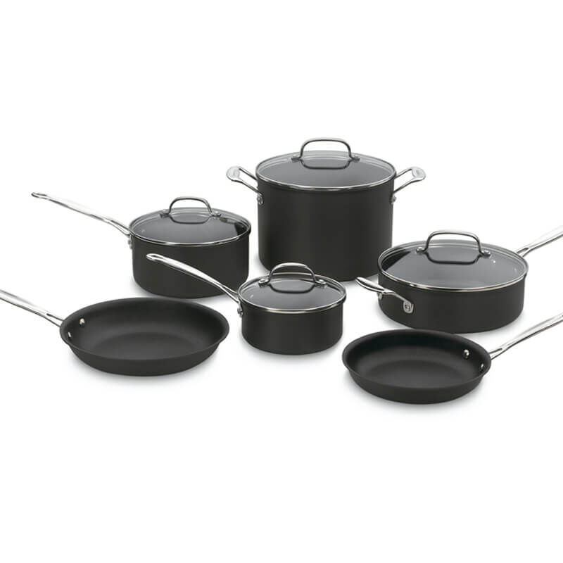 cuisinart Chef's Classic ™ Nonstick Hard Anodized 10 Piece Set 66-10