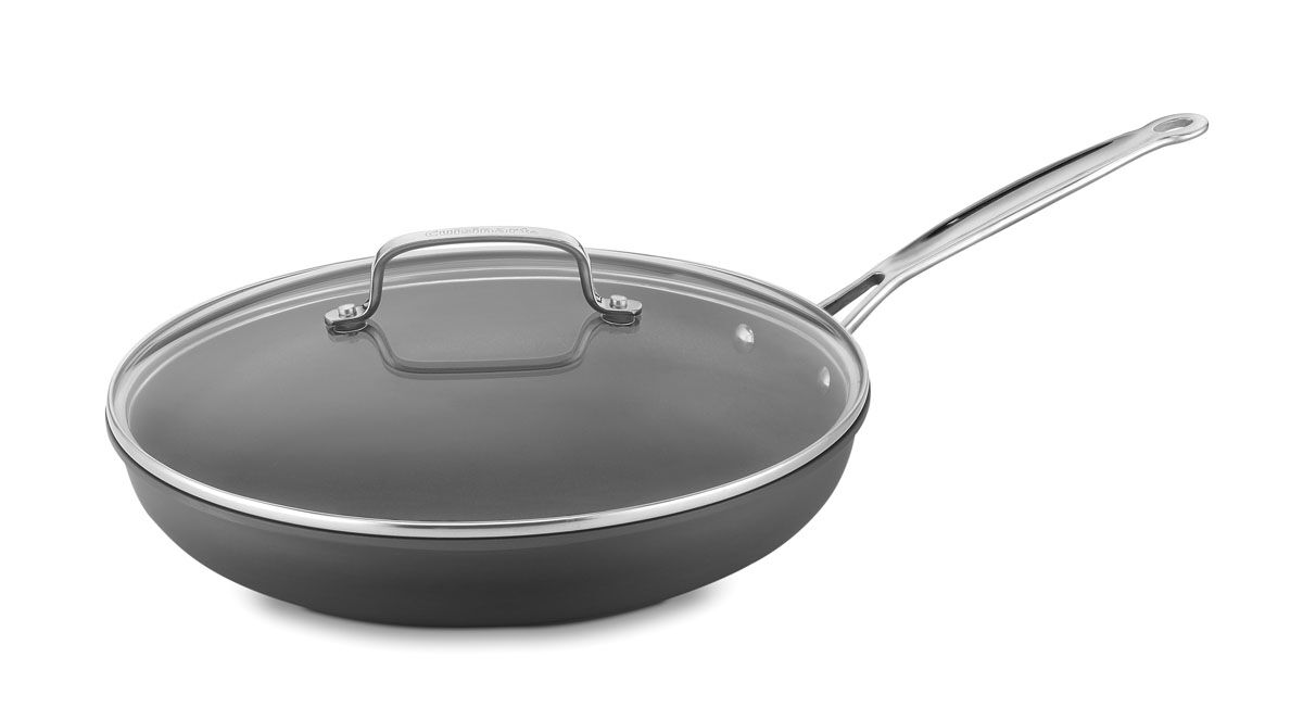 Cuisinart Chef’s Classic ™ Nonstick Hard Anodized 12” Skillet With Glass Cover 622C-30G
