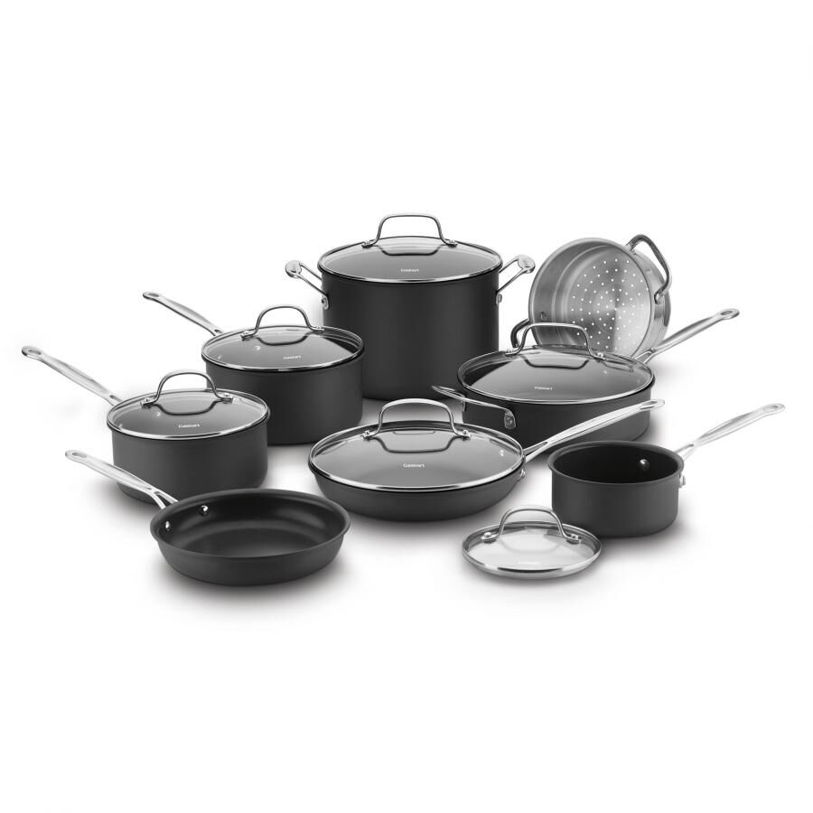 cuisinart Chef's Classic ™ Nonstick Hard Anodized 14 Piece Set 66-14N