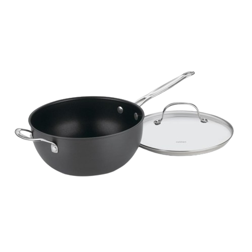 cuisinart Chef's Classic ™ Nonstick Hard Anodized 4 Qt. Chef's Pan with Helper Handle & Cover 6354-24HP1