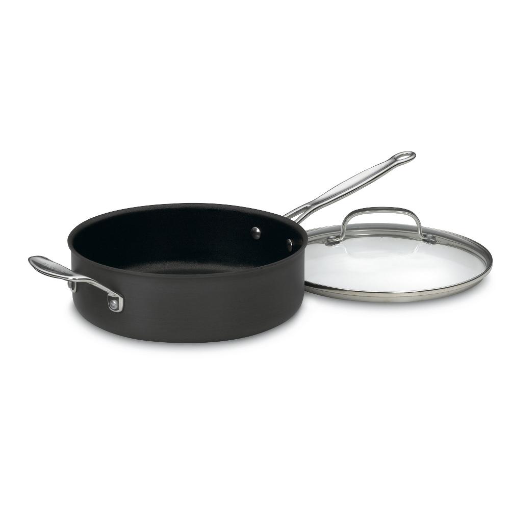 cuisinart Chef's Classic ™ Nonstick Hard Anodized 5.5 Quart Sauté Pan with Helper Handle & Cover 633C-30H
