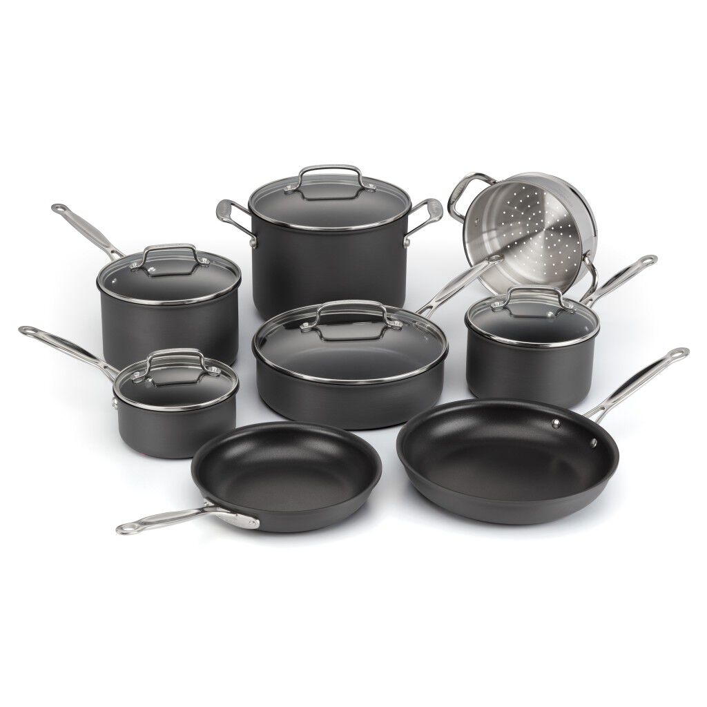 cuisinart Chef's Classic ™ Nonstick Hard Anodized Cookware 13 Piece Set 66-13