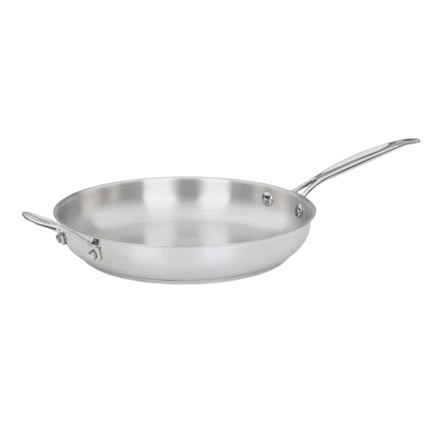 cuisinart Chef's Classic ™ Stainless 12'' Skillet with Helper Handle 722-30H