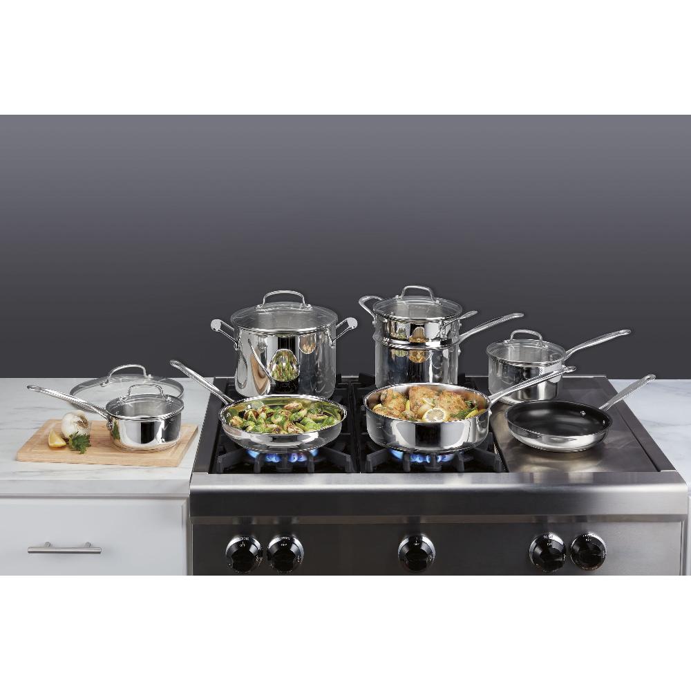 Cuisinart Chef's Classic ™ Stainless Cookware 13-Piece Set 77C-13