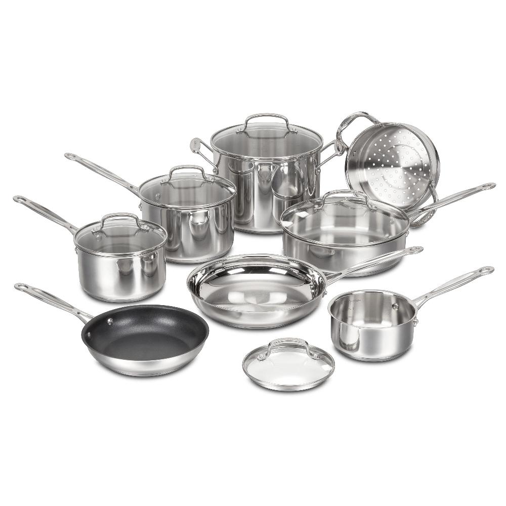 cuisinart Chef's Classic ™ Stainless Cookware 13-Piece Set 77C-13