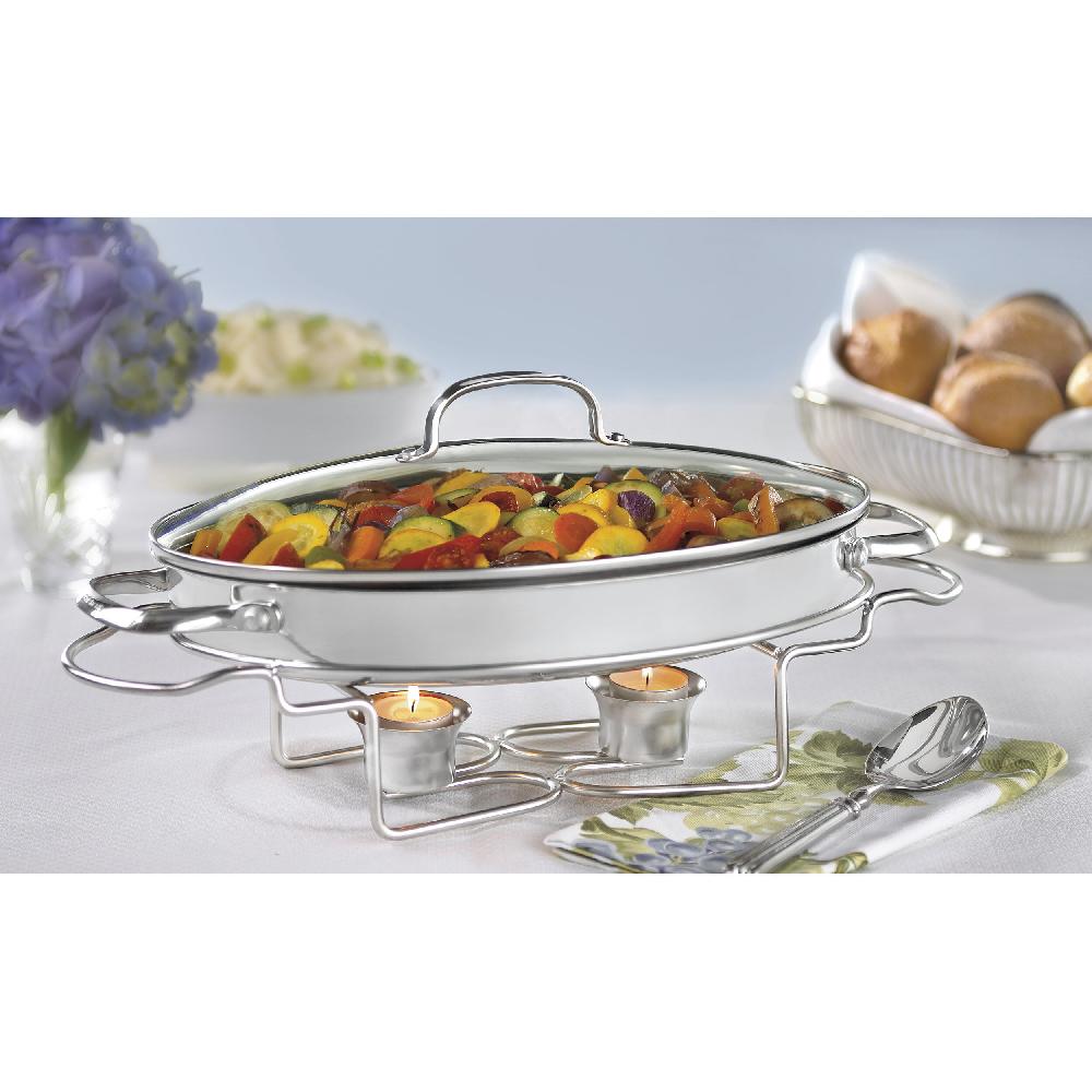 Cuisinart Classic Entertaining Collection 13.5" Oval Buffet Server 7BSO-34