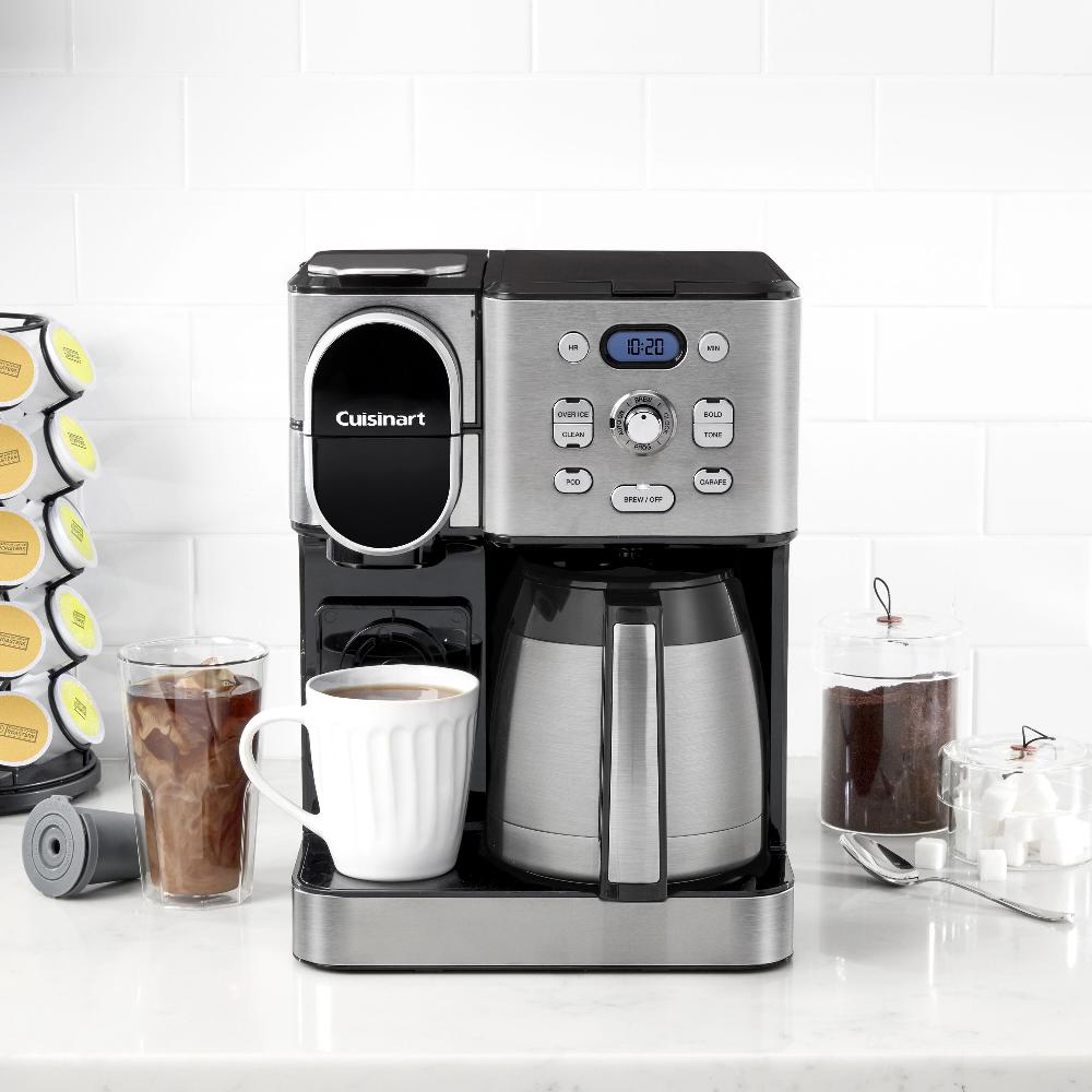 Cuisinart Coffee Center ® 10-Cup Thermal Coffeemaker And Single-Serve SS-21NAS