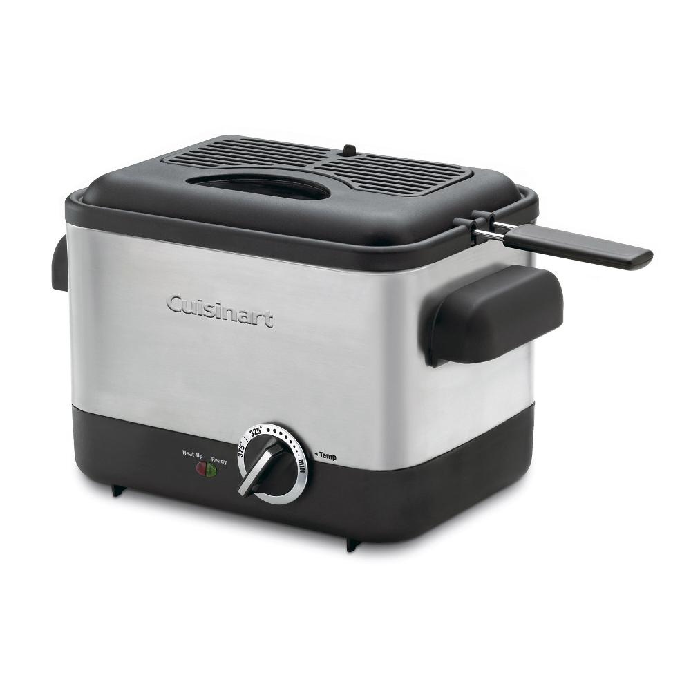 cuisinart Compact Deep Fryer CDF-100P1 Black/Stainless