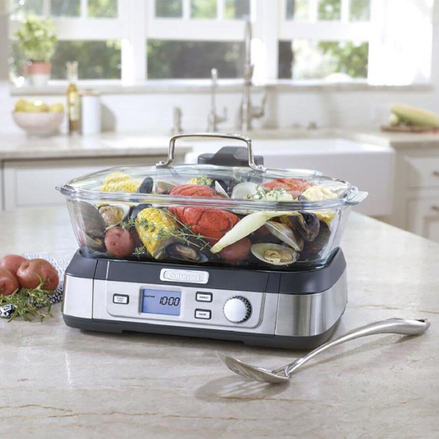 Cuisinart CookFresh Digital Glass Steamer STM-1000 Stainless Steel
