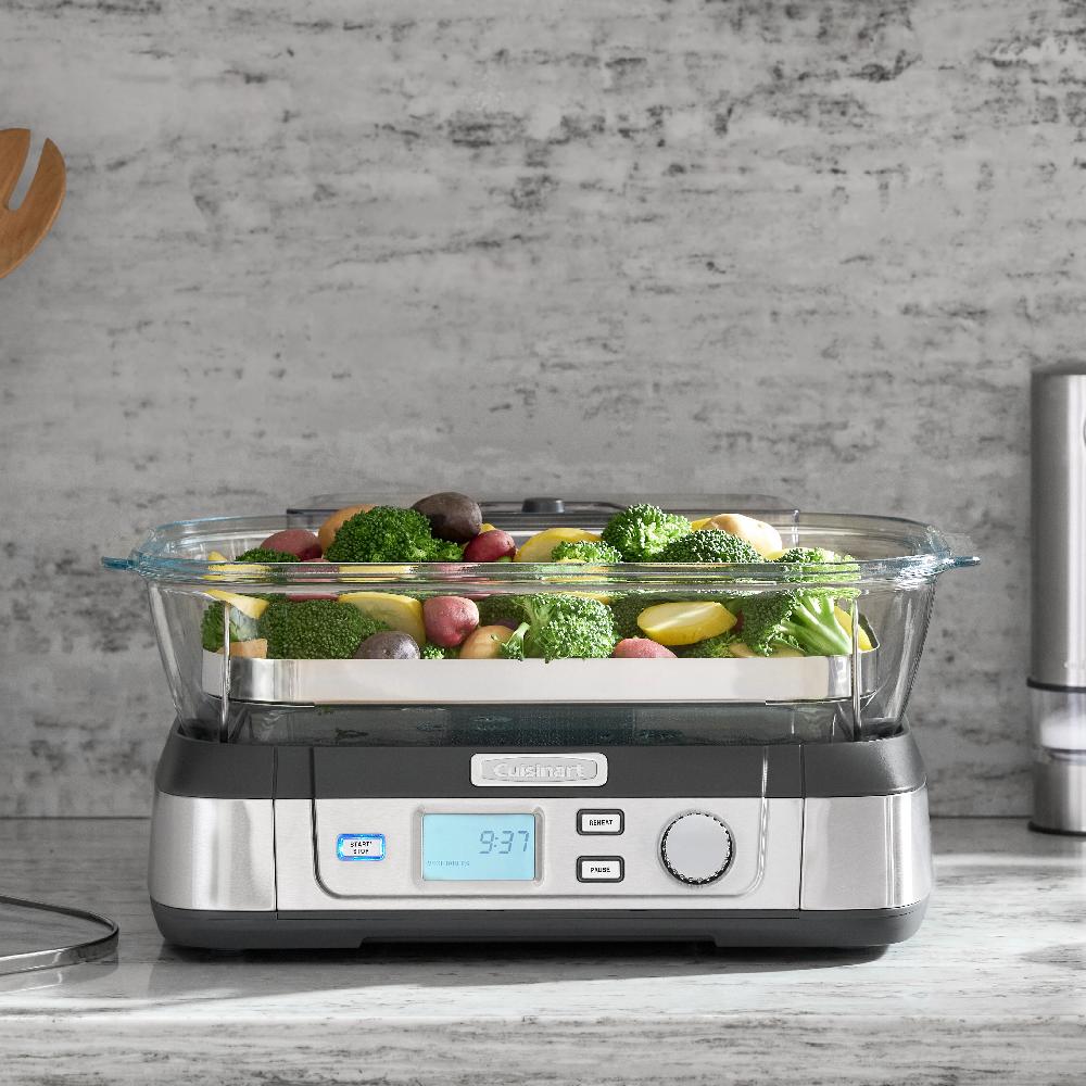 Cuisinart CookFresh Digital Glass Steamer STM-1000 Stainless Steel