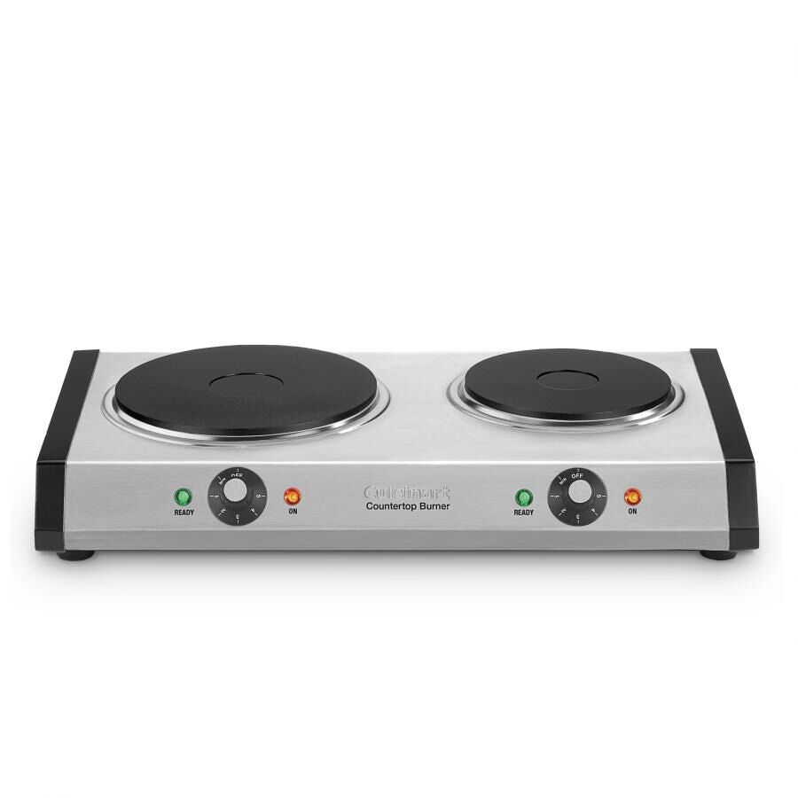 cuisinart Countertop Double Burner CB-60P1 Brushed Stainless P1