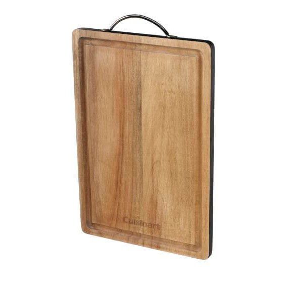 cuisinart 15" Acacia Cutting Board CWB-15AB Black