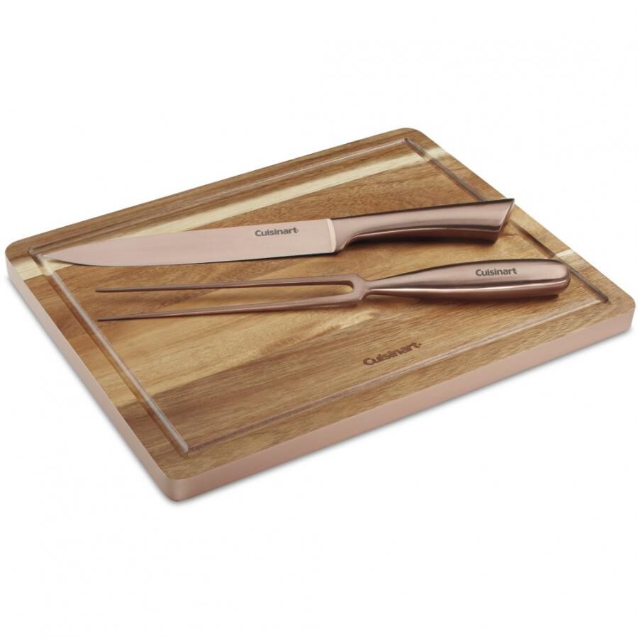 cuisinart 3-Piece Rose Gold Carving Set C77SSCS-3P