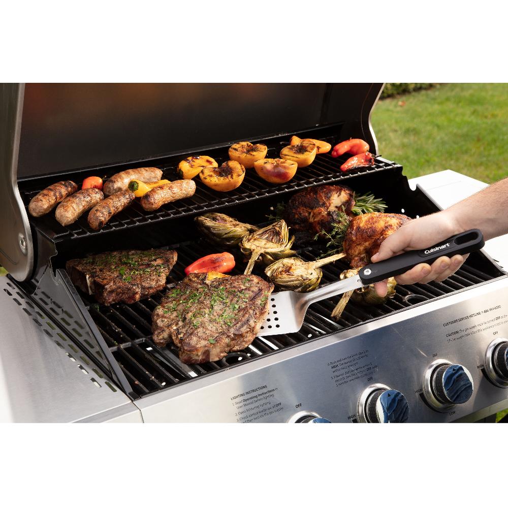 Cuisinart 4 Piece Ash Wood Grill Tool Set CGS-1100