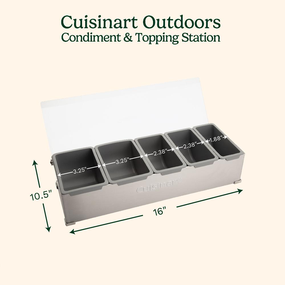 Cuisinart Condiment & Topping Station CPS-617A