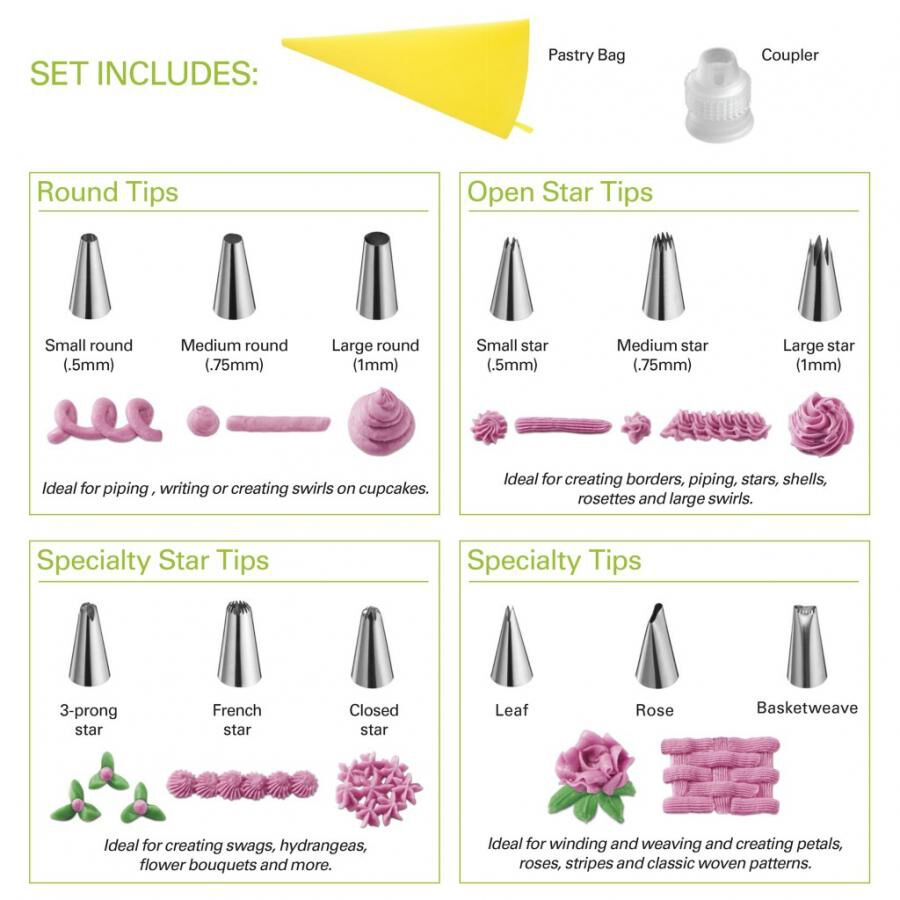 Cuisinart Decorating Set (Set Of 13) CTG-00-13PS