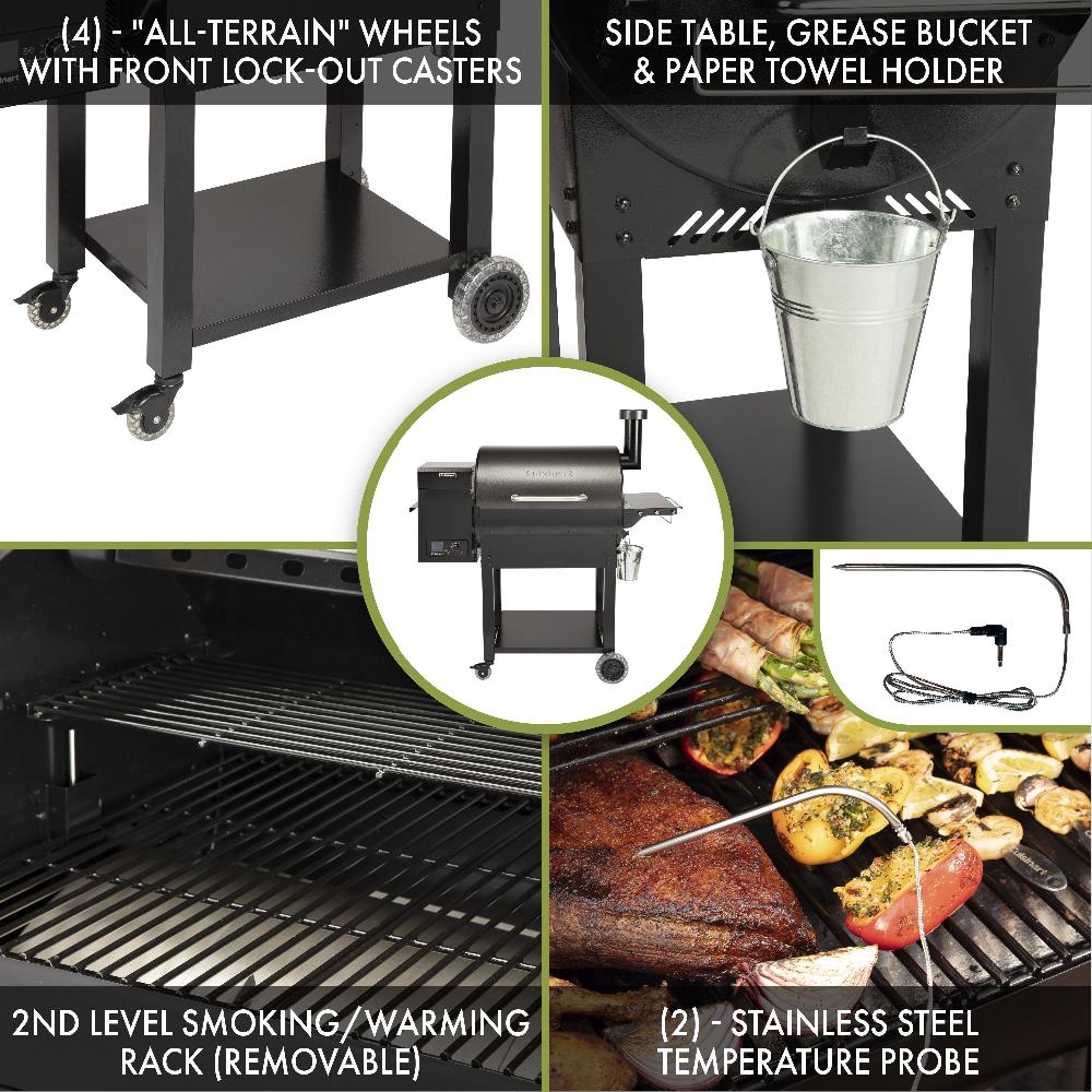 Cuisinart Deluxe Wood Pellet Grill & Smoker​ CPG-700