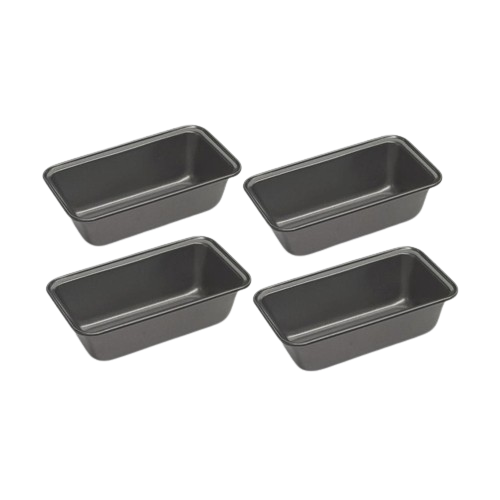 cuisinart Mini Loaf Pans (Set of 4) CMBM-4LP Black