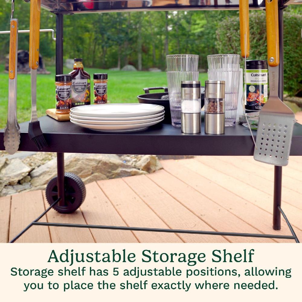 Cuisinart Outdoor BBQ Prep Cart CPT-200