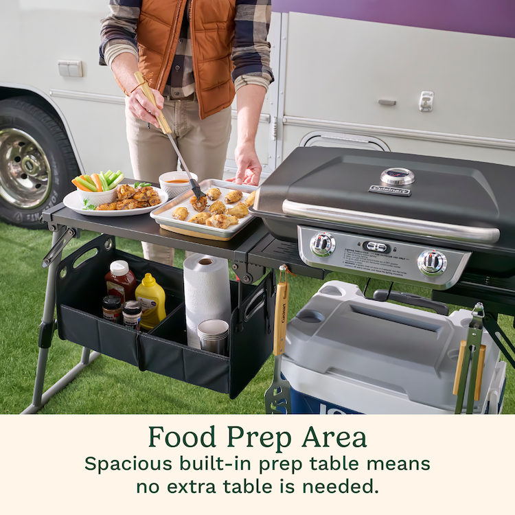 Cuisinart Prep 'N Go Folding Gas Grill CGG-288