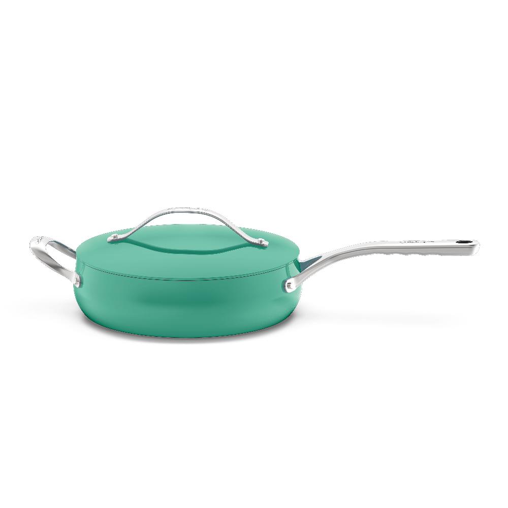 cuisinart Culinary Collection 4.5 Qt Sauté Pan with Helper Handle & Cover 34C345-30HTL Teal