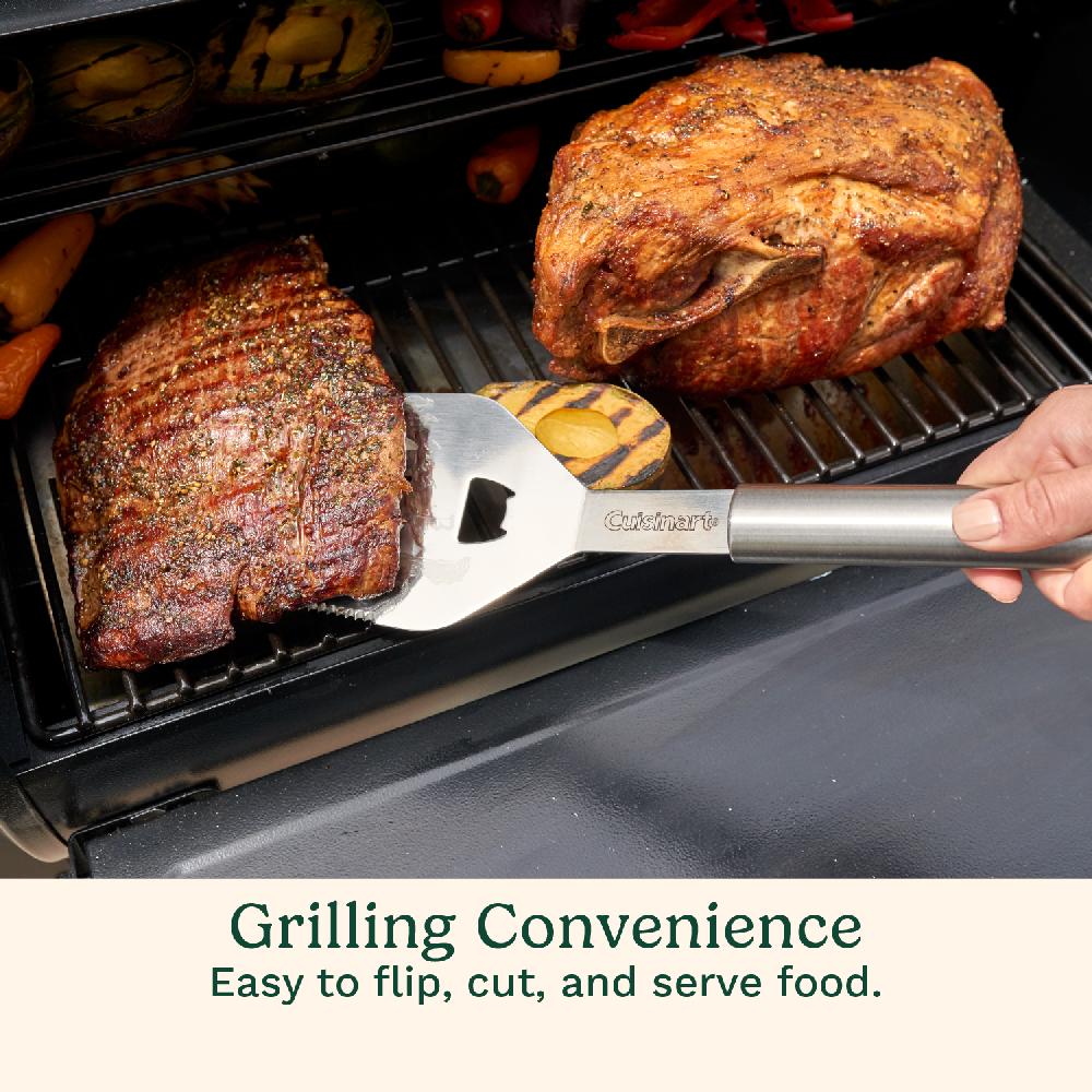 Cuisinart Deluxe Stainless-Steel Grill Set (14 Piece) CGS-5014Z Stainless Steel