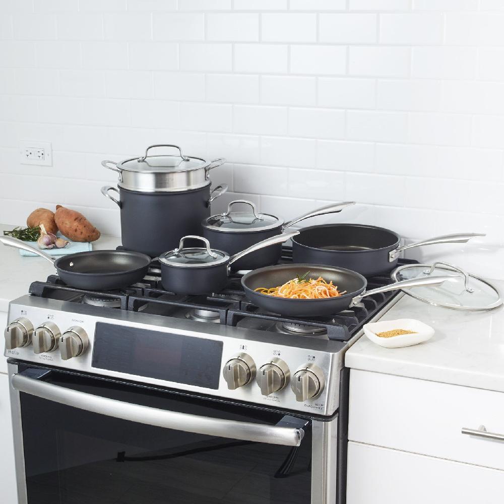 Cuisinart Dishwasher Safe Anodized Cookware 11 Piece Set DSA-11