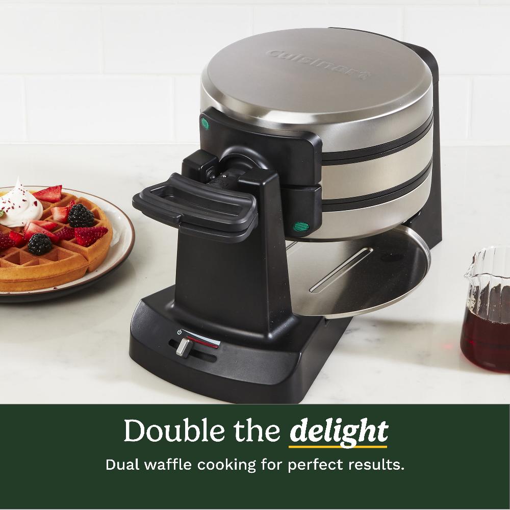 Cuisinart Double Flip Belgian Waffle Maker WAF-F40NAS