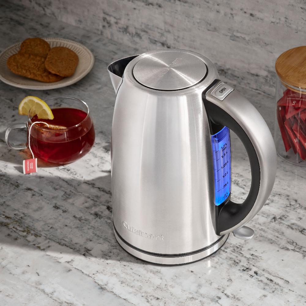 Cuisinart Electric Cordless Tea Kettle JK-17P1 Stainless Steel P1